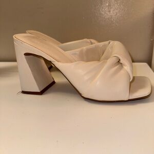 Elegant Cream Women's Heels